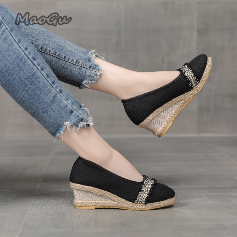 Women's Espadrille Wedges Shoe - Espadrille Slip On review and price