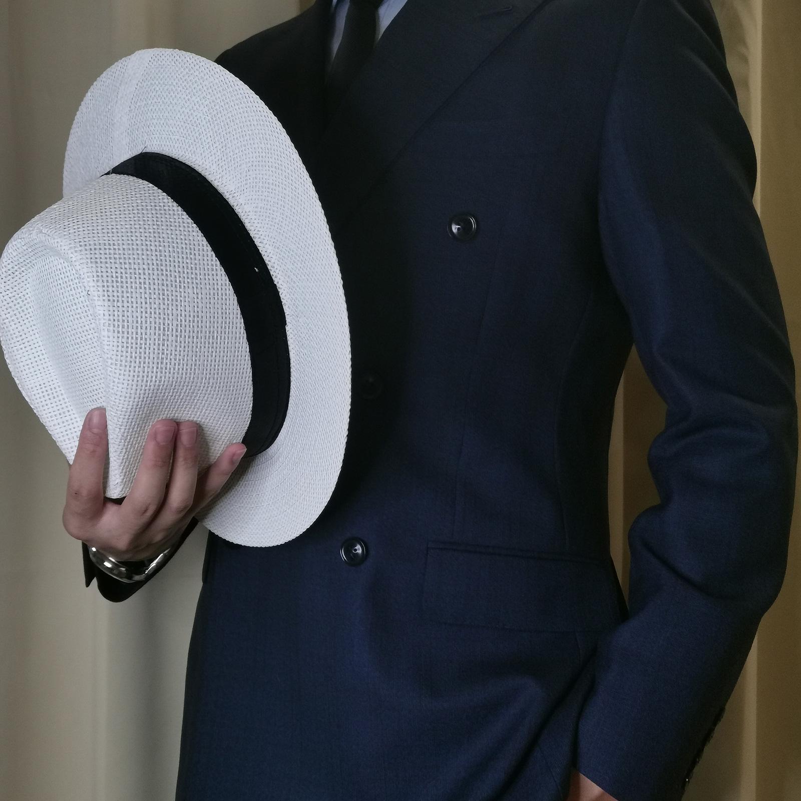 Men Summer Panama Straw Hat Na - Bucket Hat Straw review and price