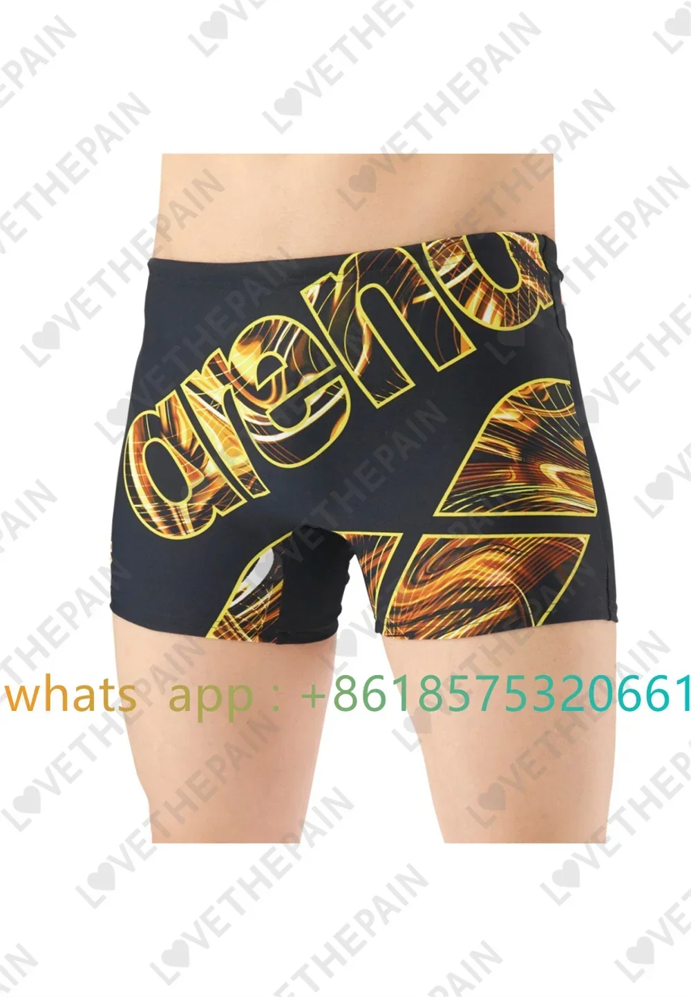 Men Jammer Training Swimwear T - Swim Trunk Quick Dry review and price