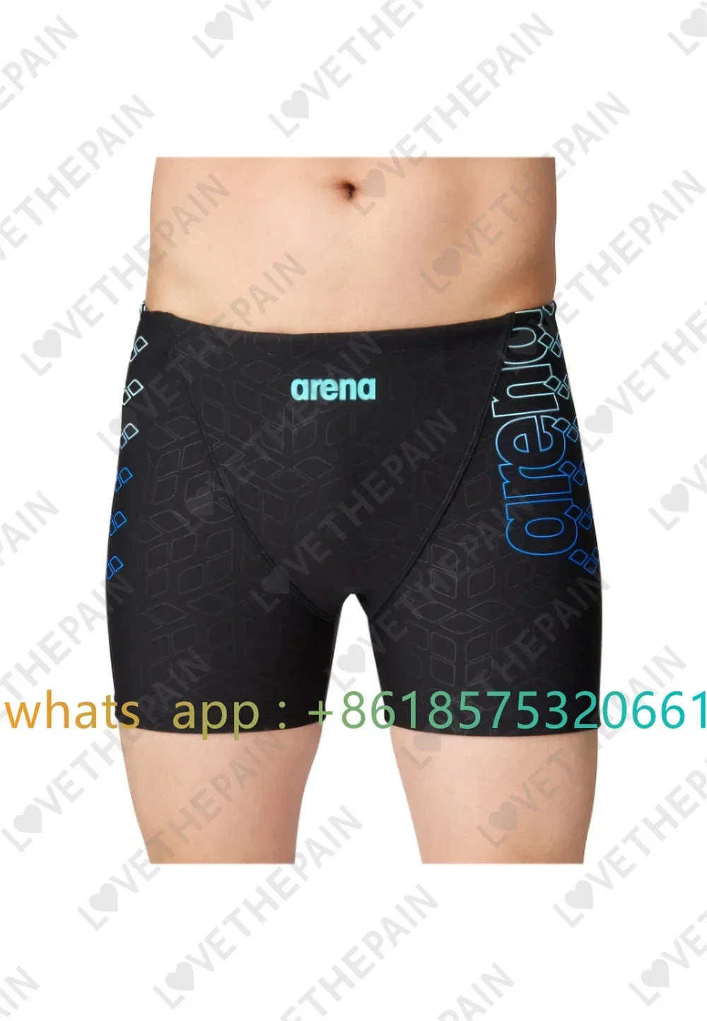 Men Jammer Training Swimwear T - Swim Trunk Quick Dry review and price