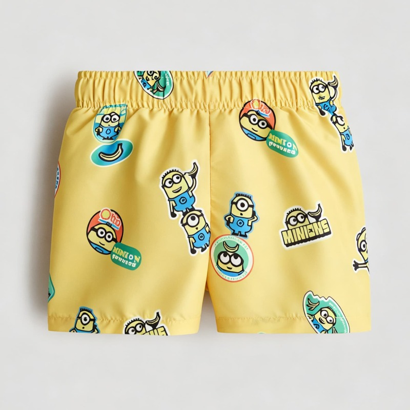 Boys Minions Printed Swim Shor - Trunks Board Surf review and price