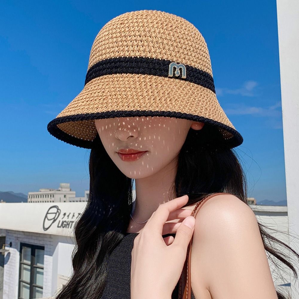 Fashion Elegant Bow Fisherman  - Bucket Hat Straw review and price