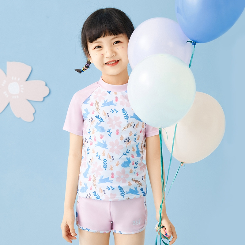 Girl Two Pieces WaterProof Spo - Swim Trunk Quick Dry review and price