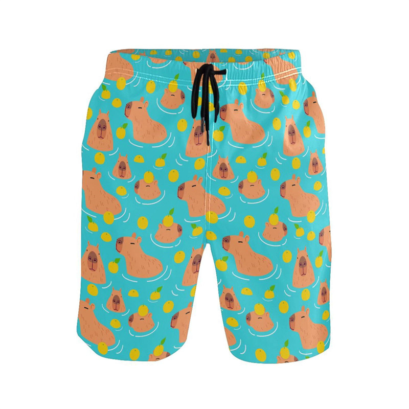 Cartoon Animal 3d Print Capyba - Trunks Board Surf review and price